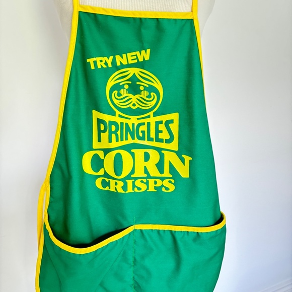 Vintage Pringles Corn Crisps Advertisement Apron - Picture 2 of 12